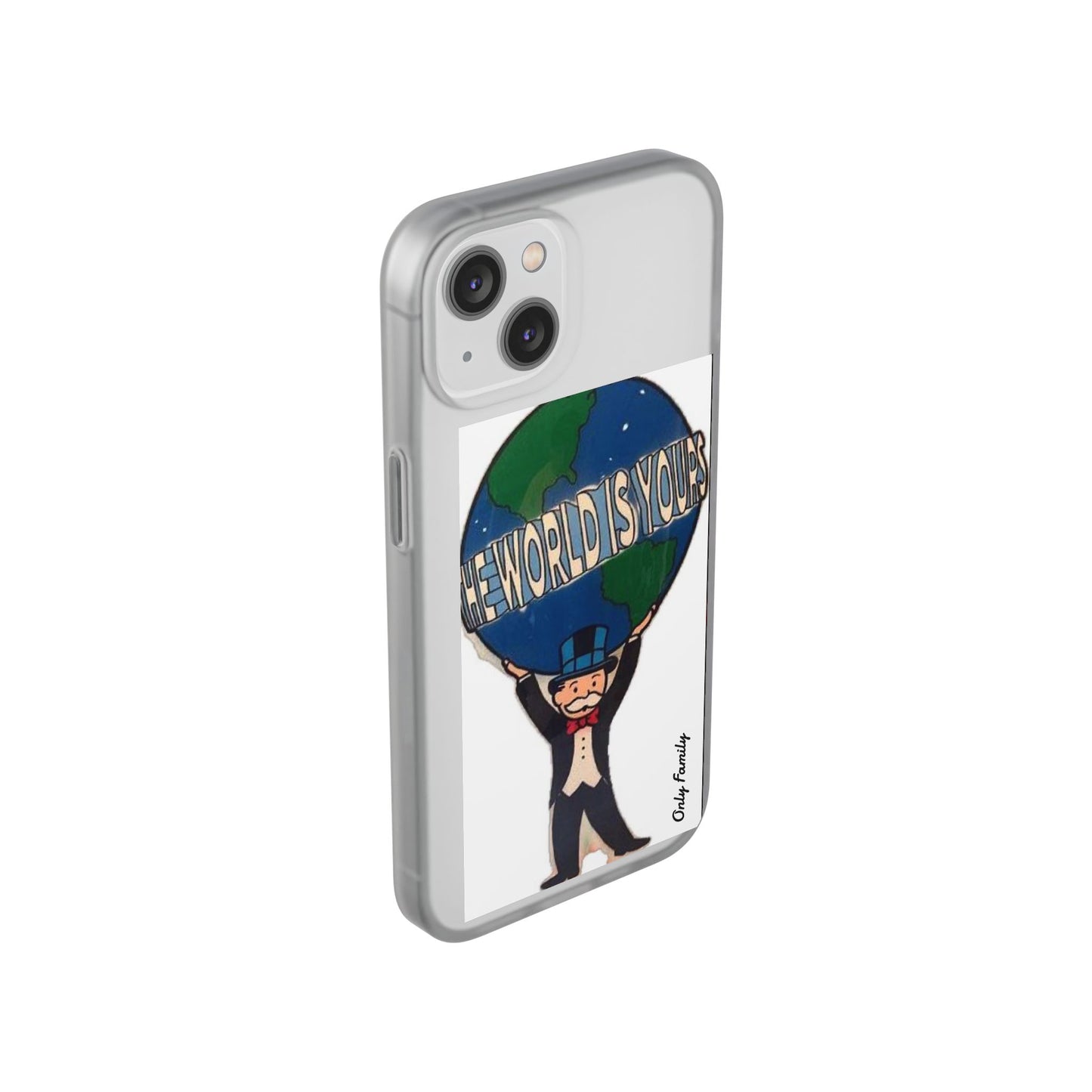 The world is yours iPhone case