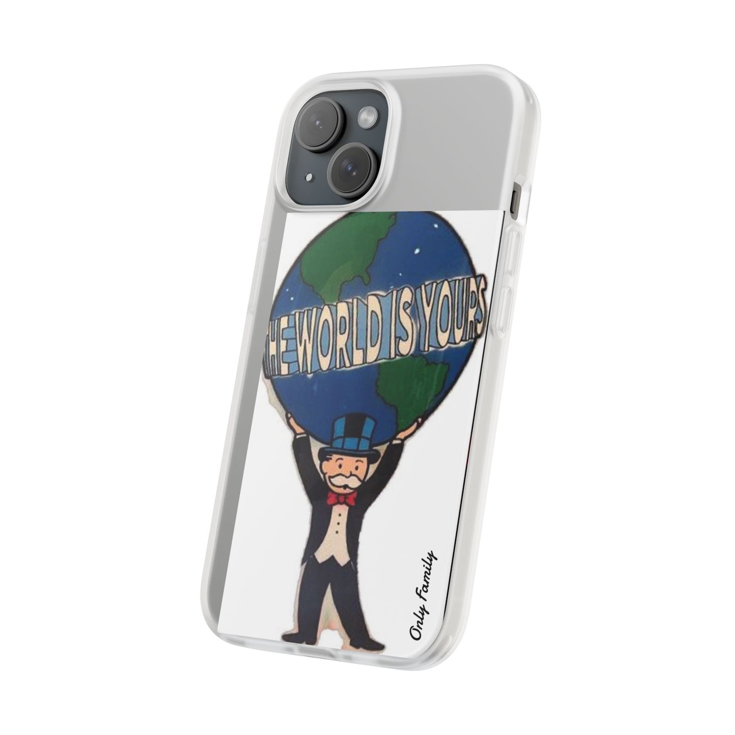 The world is yours iPhone case