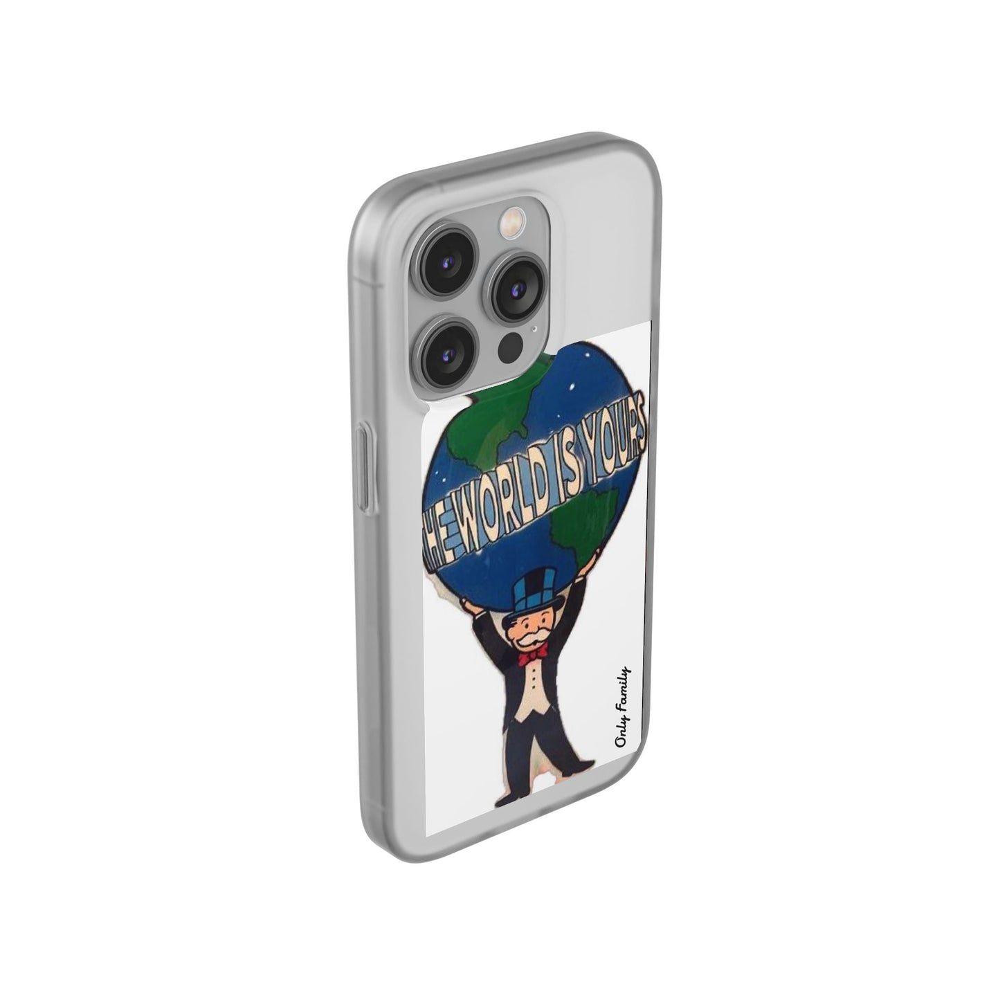 The world is yours iPhone case