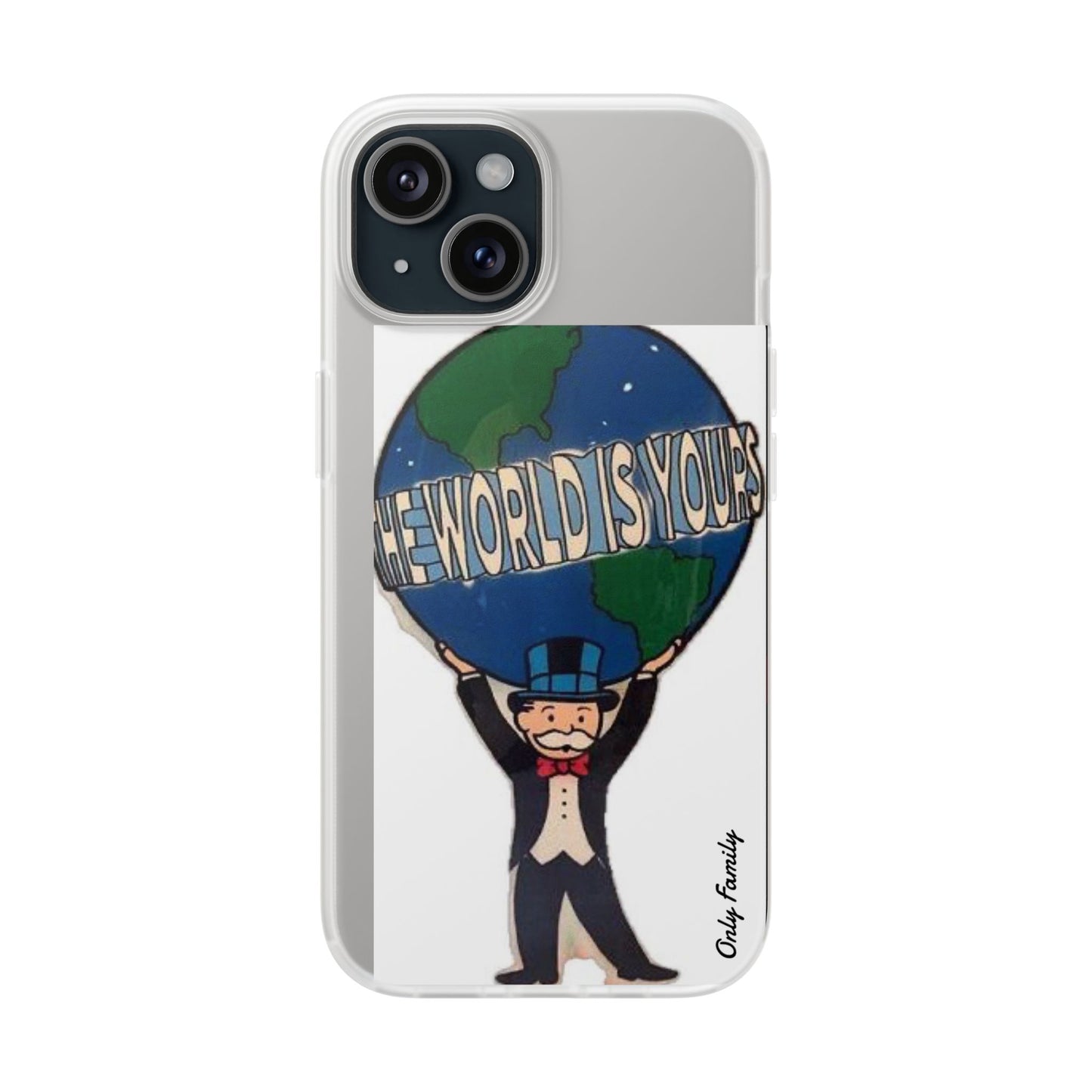 The world is yours iPhone case