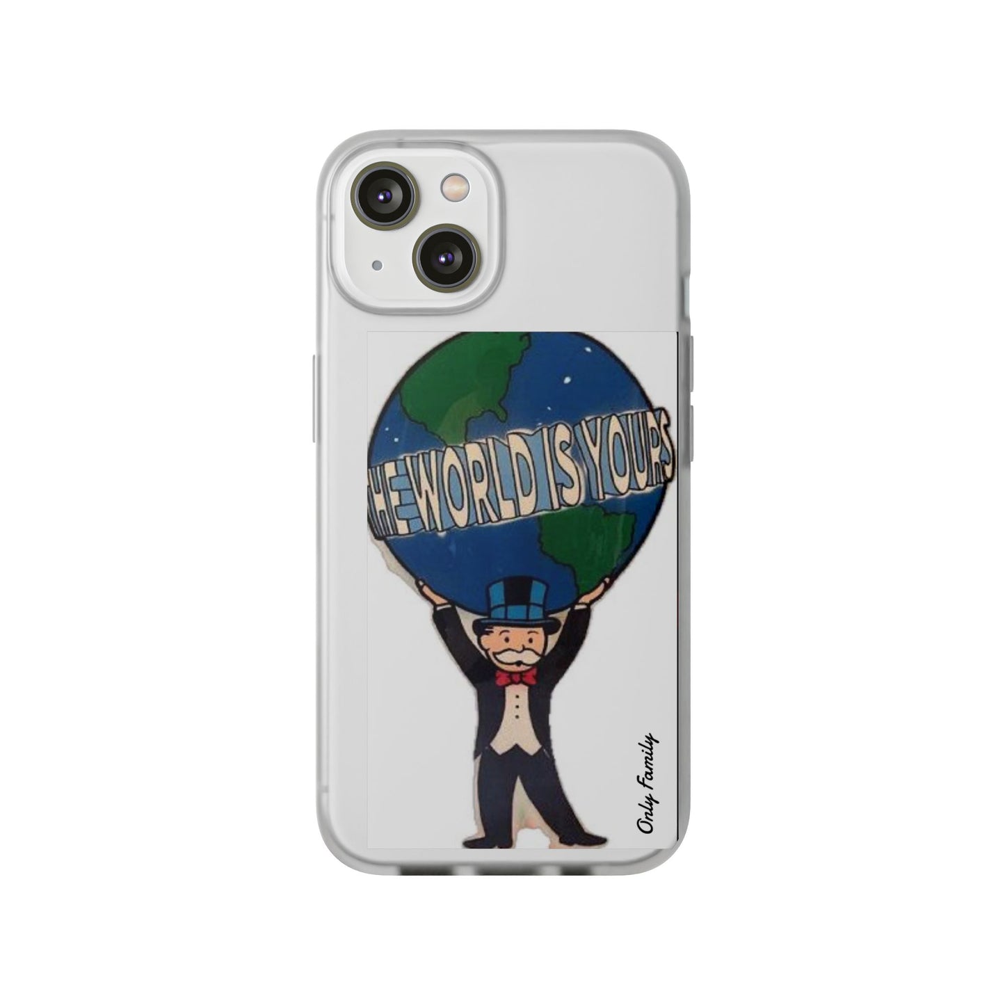 The world is yours iPhone case