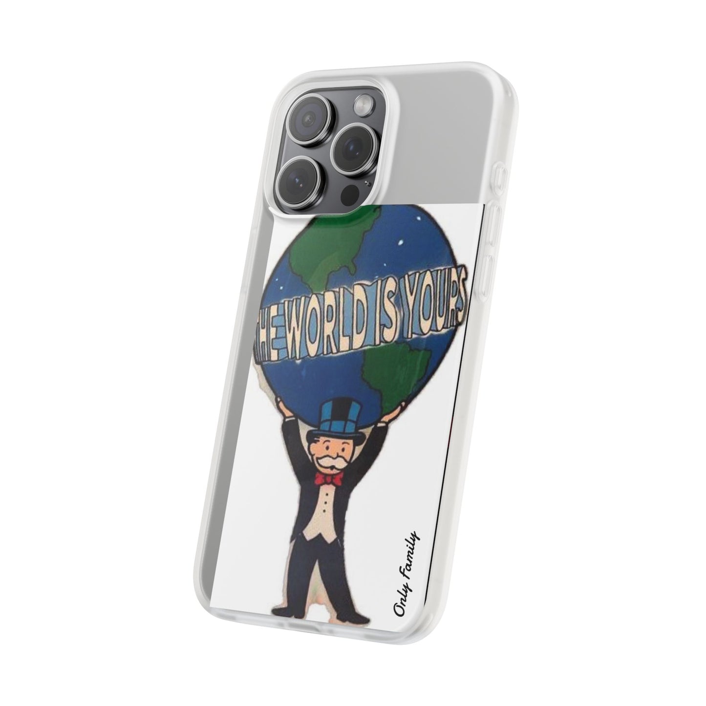 The world is yours iPhone case