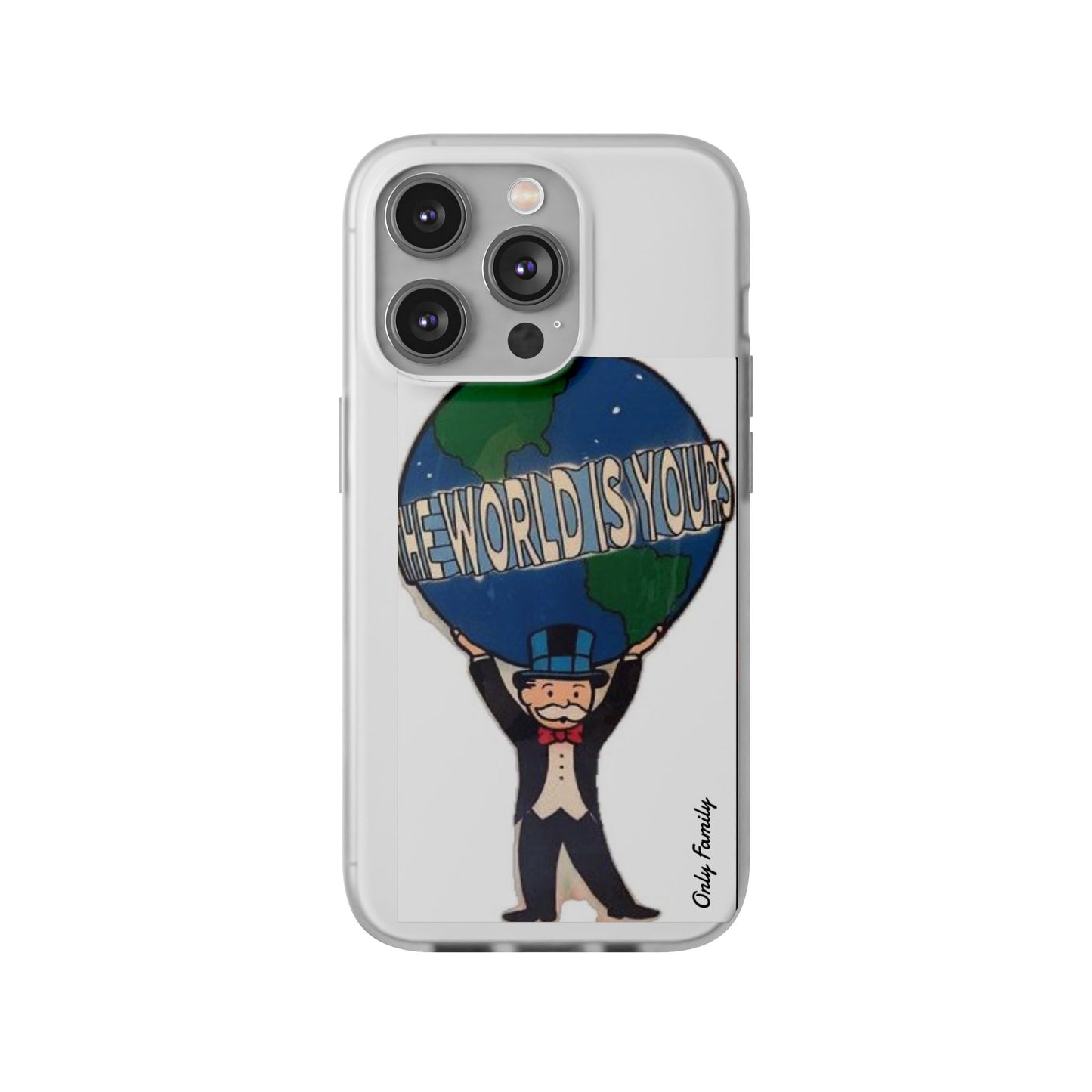 The world is yours iPhone case