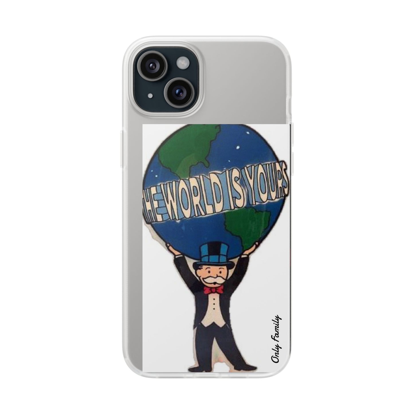 The world is yours iPhone case