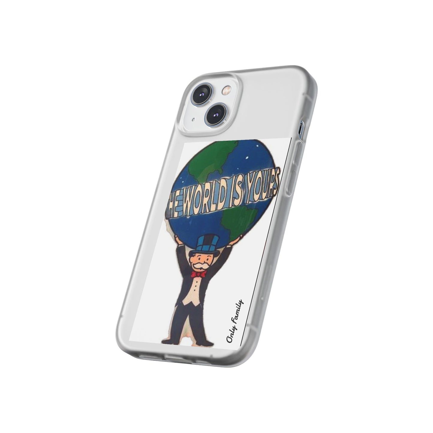 The world is yours iPhone case