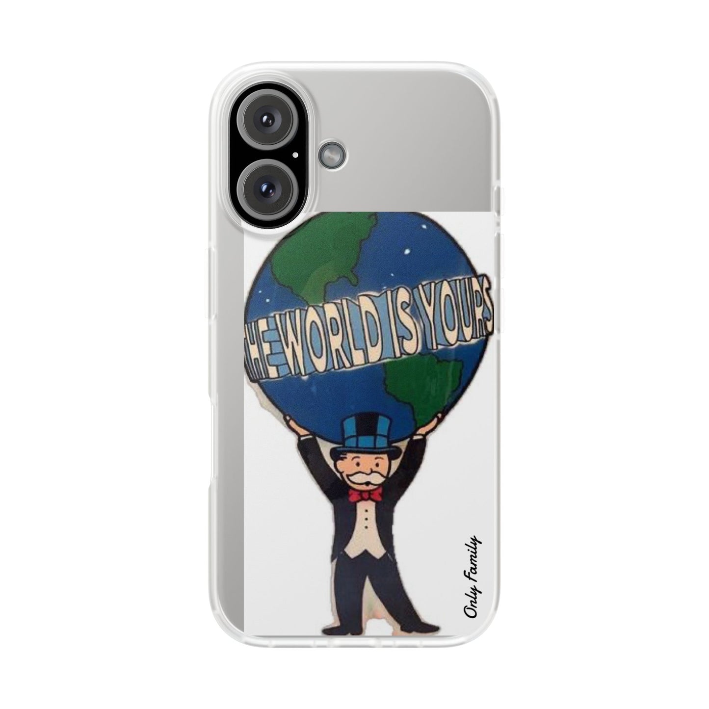 The world is yours iPhone case