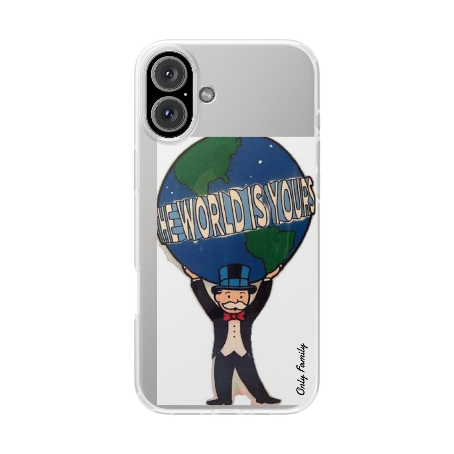 The world is yours iPhone case