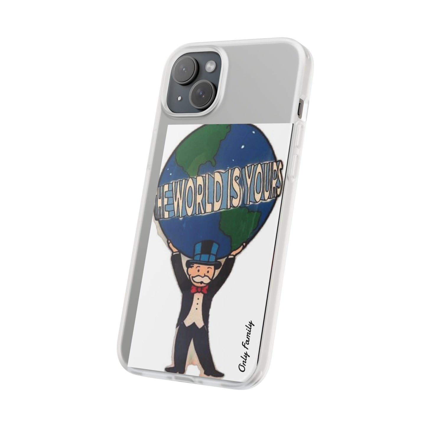 The world is yours iPhone case