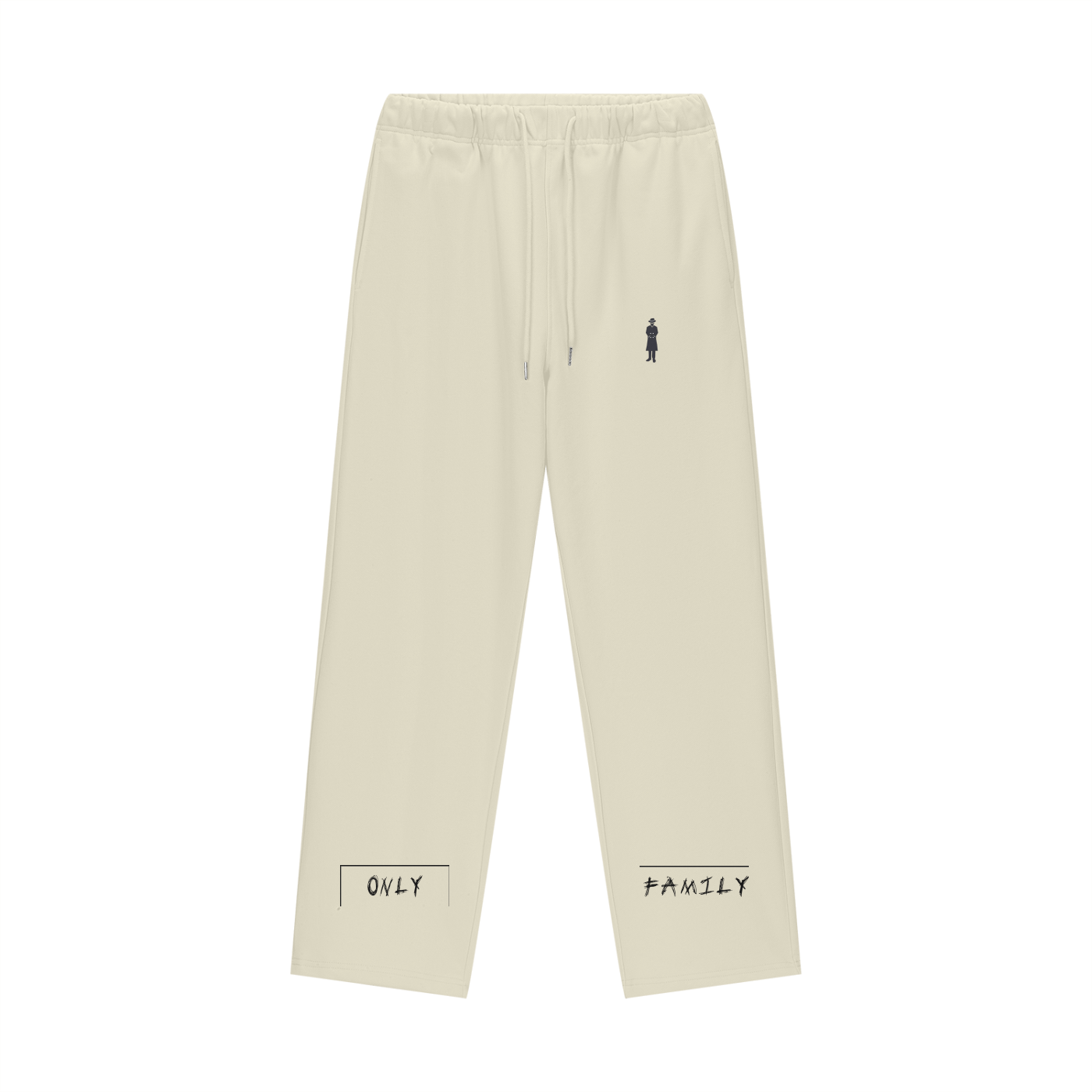 Only Family Fleece Lined Straight Leg Pants